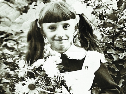 Елена Воробей в детстве Елена Воробей в детстве