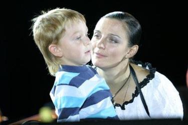 Елена Ваенга с сыном Иваном Елена Ваенга с сыном Иваном