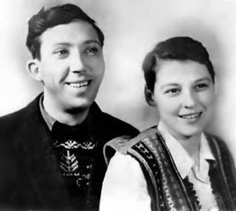 Юрий Никулин с будущей женой Татьяной в молодости, 1949 год Юрий Никулин с будущей женой Татьяной в молодости, 1949 год