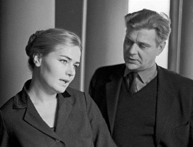 Кинорежиссер Владимир Фетин и актриса Людмила Чурсина Кинорежиссер Владимир Фетин и актриса Людмила Чурсина