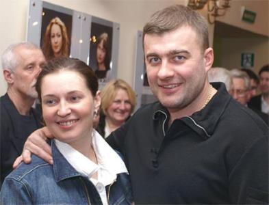 Михаил Пореченков с женой Ольгой Михаил Пореченков с женой Ольгой
