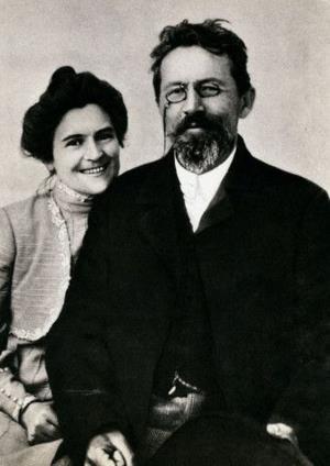 Ольга Книппер Чехова с мужем Антоном Чеховым Ольга Книппер Чехова с мужем Антоном Чеховым