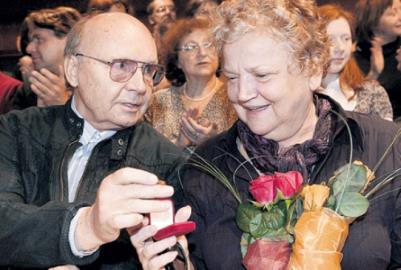 Андрей Мягков и Анастасия Вознесенская Андрей Мягков и Анастасия Вознесенская