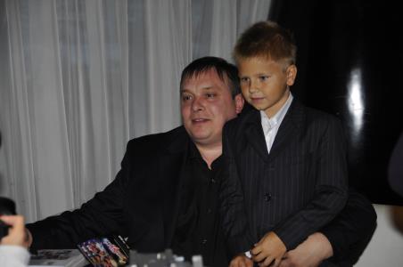 Андрей Разин с сыном Андрей Разин с сыном