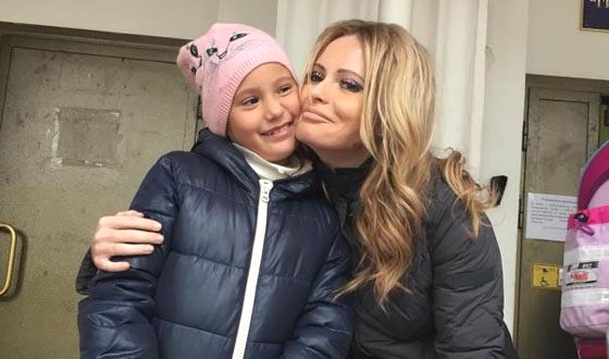Дана Борисова с дочкой Полиной Дана Борисова с дочкой Полиной