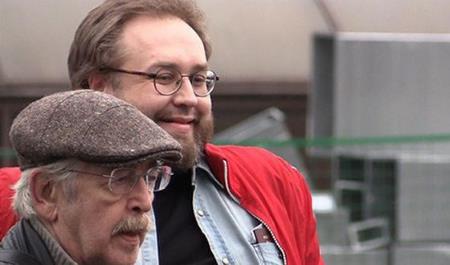 Василий Ливанов с сыном Борисом после освобождения... Василий Ливанов с сыном Борисом после освобождения...