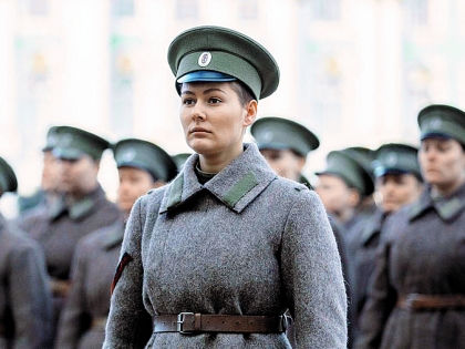 Мария Кожевникова в фильме "Батальонъ" Мария Кожевникова в фильме "Батальонъ"