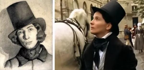 Жорж Санд в платье от Кристиана Лакруа Жорж Санд в платье от Кристиана Лакруа