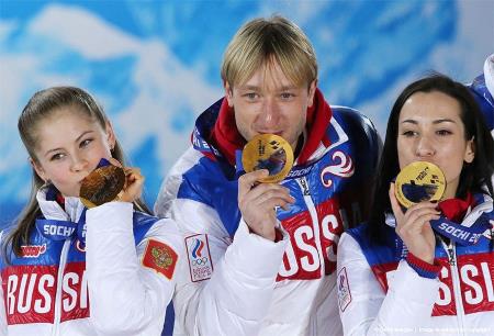 На Сочинской Олимпиаде в 2014 году На Сочинской Олимпиаде в 2014 году