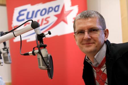 Юрий Аксюта на радиостанции "Европа плюс" Юрий Аксюта на радиостанции "Европа плюс"