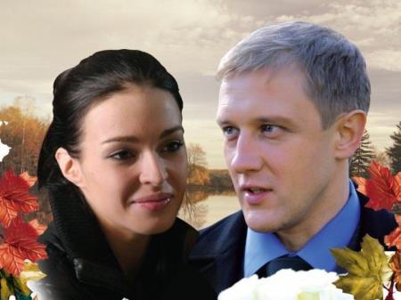 Агния Дитковските с Сергеем Горобченко в сериале "Осенний вальс" Агния Дитковските с Сергеем Горобченко в сериале "Осенний вальс"