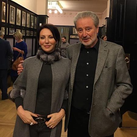 Алика Смехова с отцом Вениамином Борисовичем Алика Смехова с отцом Вениамином Борисовичем