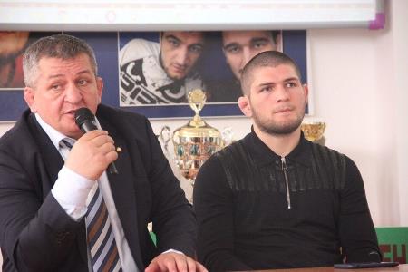 Хабиб с отцом Хабиб с отцом