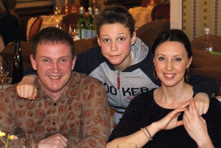 Наталья Сенчукова с мужем и сыном Василием Наталья Сенчукова с мужем и сыном Василием